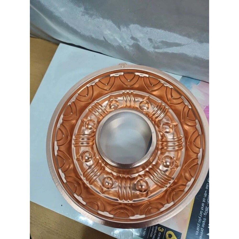 copper baking mold  with wall hanger 3.5 cups
